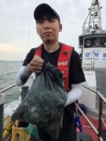 9월25일인천배낚시덕적호쭈갑조황사진2부 사진